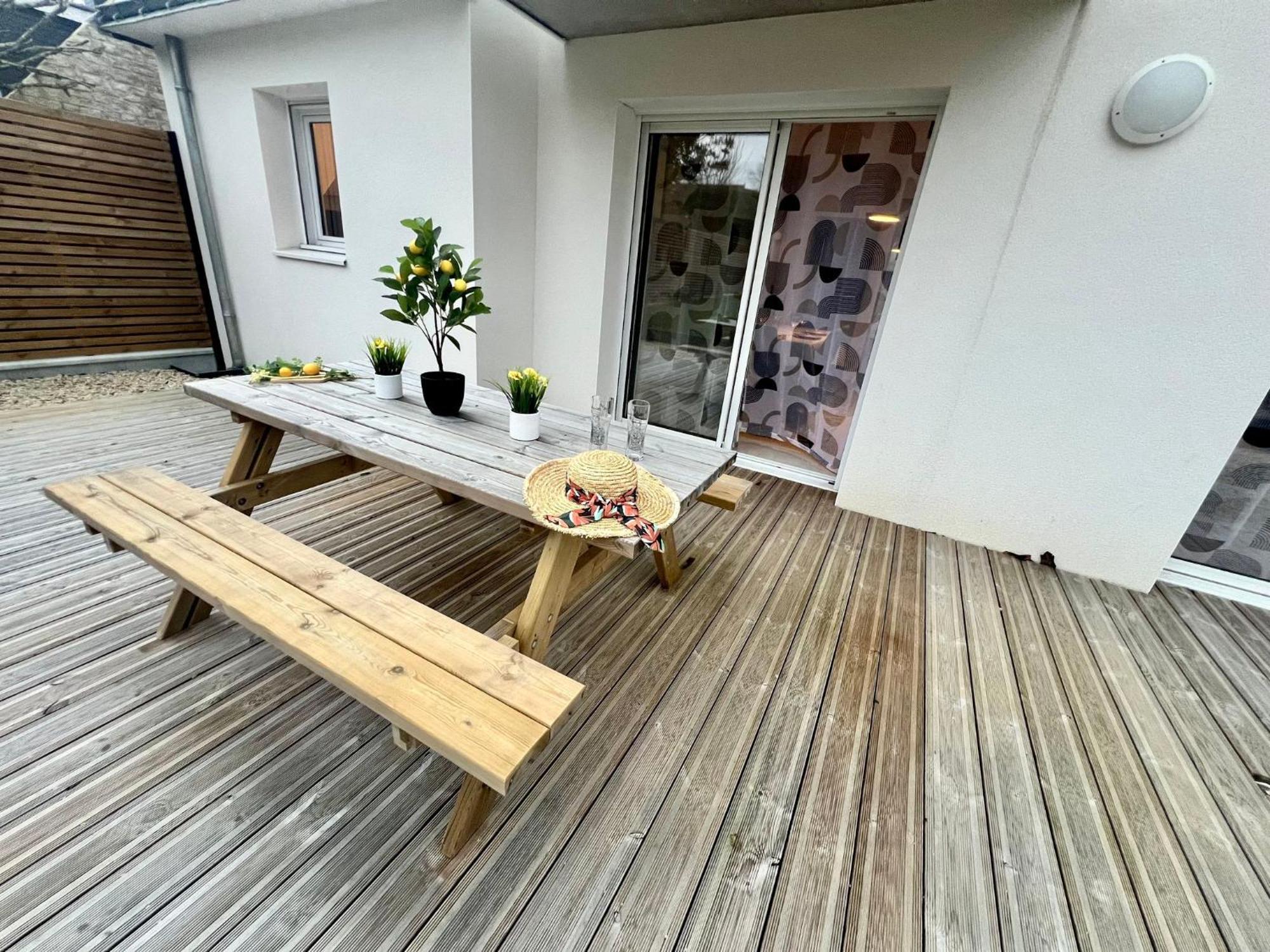 Le Belaven, Neuf, Cosy, Terrasse, Jardin, Kerfany Plage, 1 A 6 Pers Moëlan-sur-Mer Εξωτερικό φωτογραφία